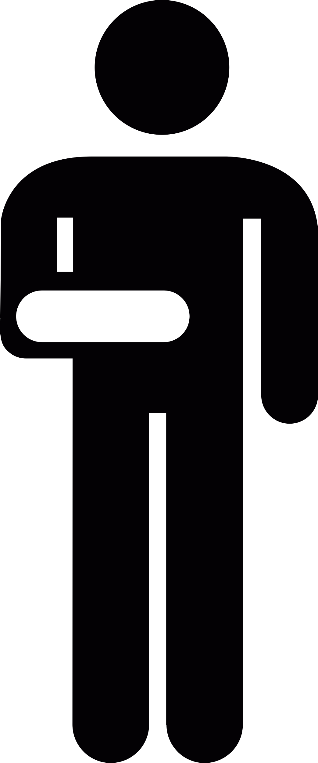Man With Arm In Plaster Line Art Illustration Svg Free Vectors